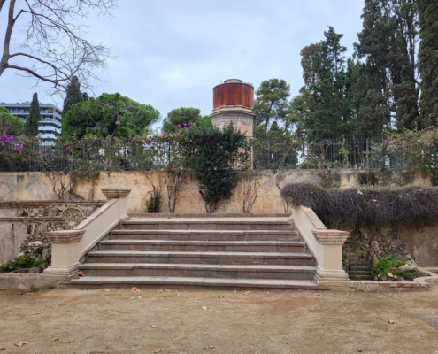 Parque de Can Solei y de Ca l'Arnús en Badalona